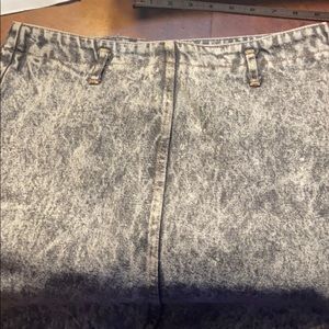 Vintage bongo jean skirt RN 68015 made in USA